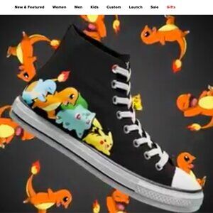 Converse x Pokemon First Partners Chuck Taylor All Star